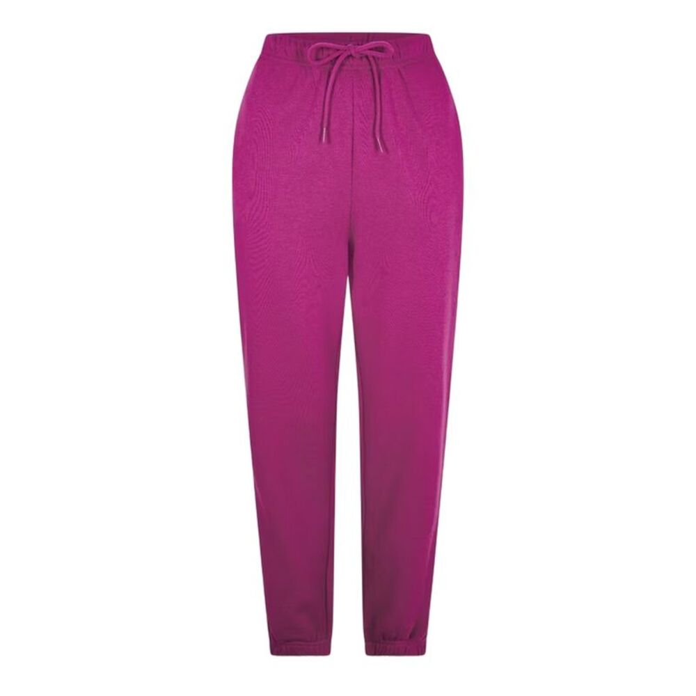 Pieces Womens/Ladies Heavyweight Sweatpants / Festival Fuchsia
